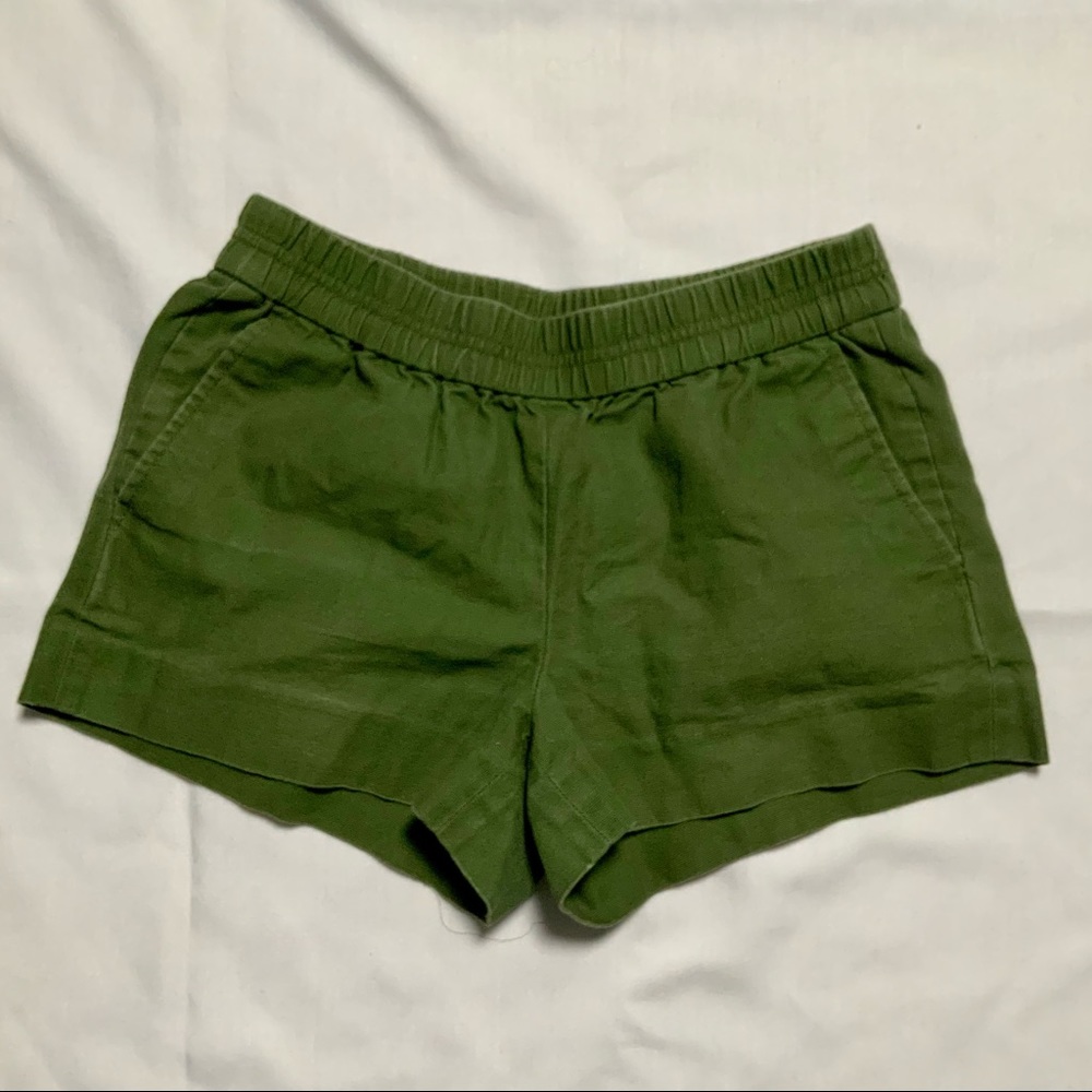 J crew Factory Green shorts Women’s